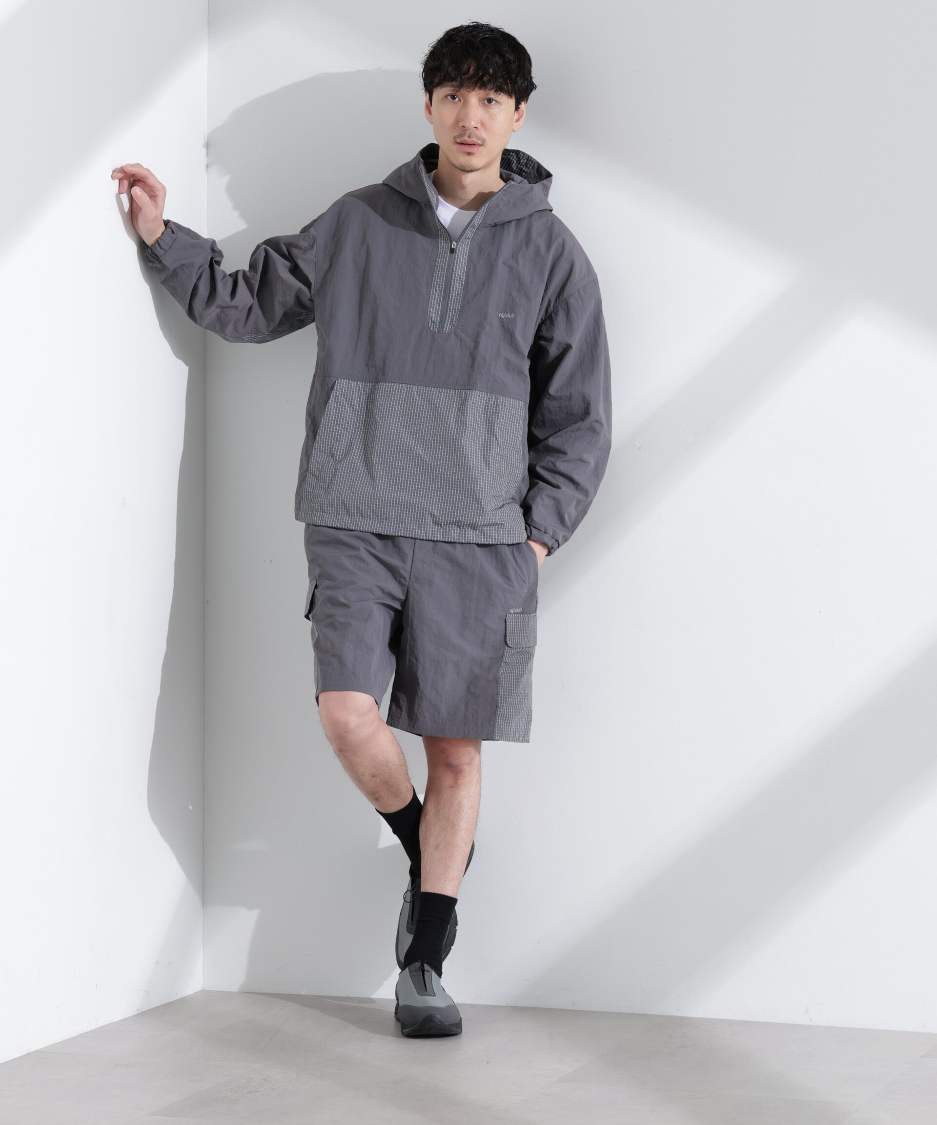 nano･universe「「NJ/CLUB」 リップストップショーツ」|チノ|