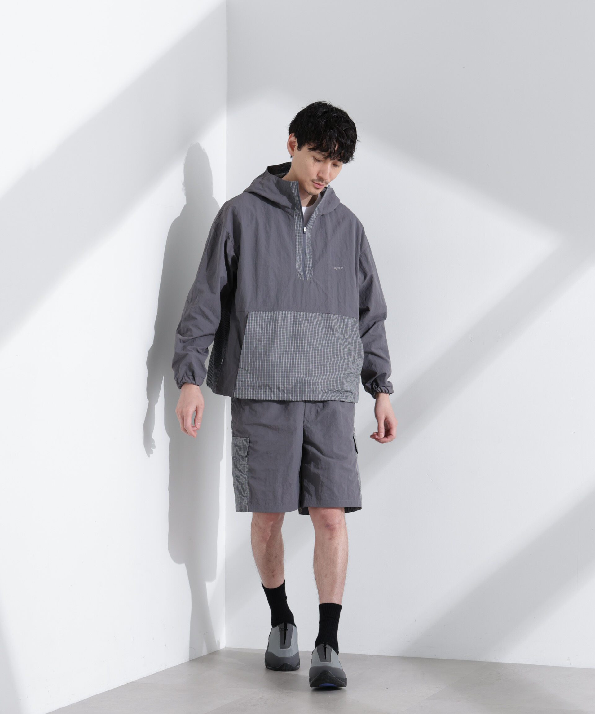 nano･universe「「NJ/CLUB」 リップストップショーツ」|チノ|