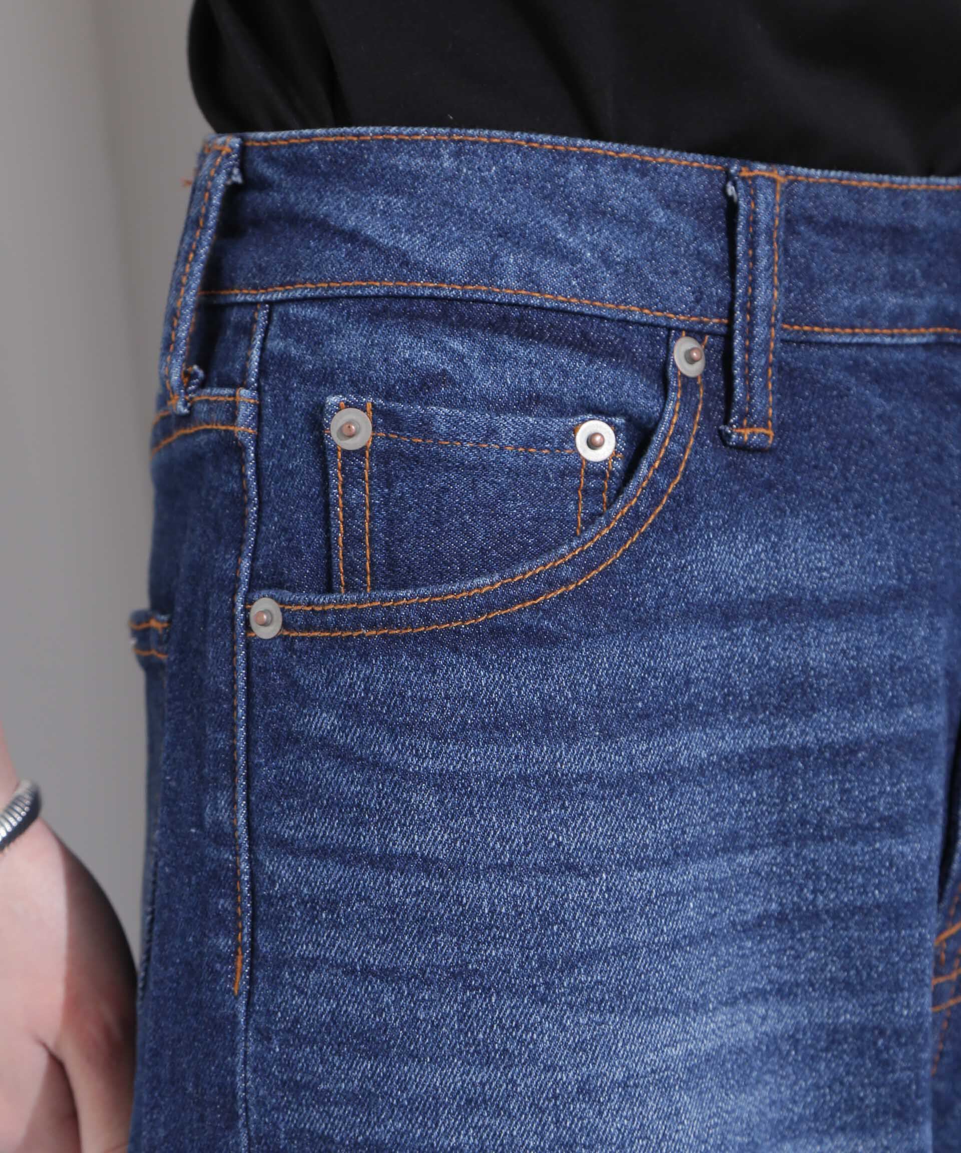 nano･universe「「MC」&rdquo;TIMELESS WARDROBE&rdquo;ストレートフィットデニム」|チノ|