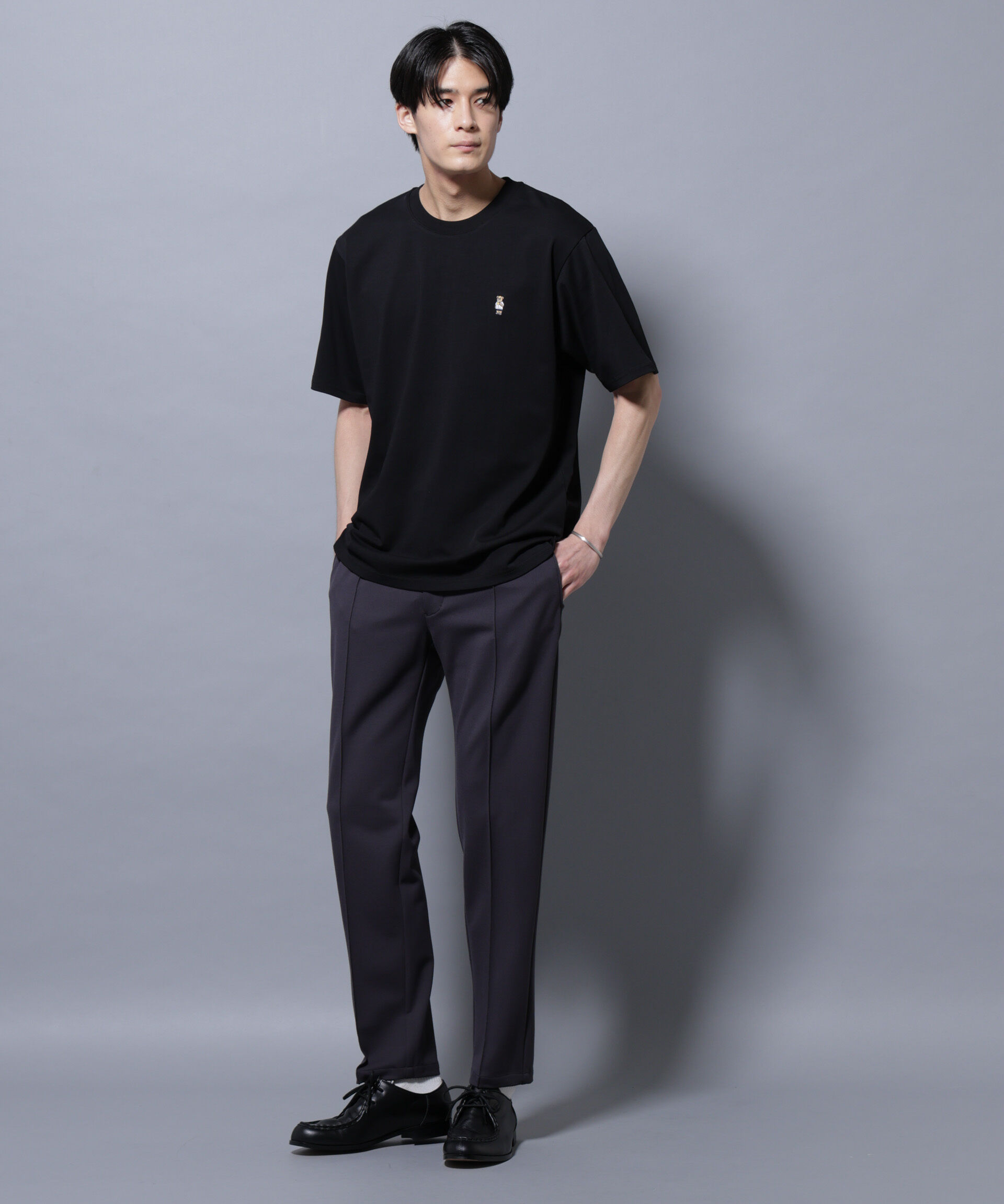 nano･universe「ナノベアTシャツ 半袖 夏服Ver.2」|Tシャツ・カットソー|