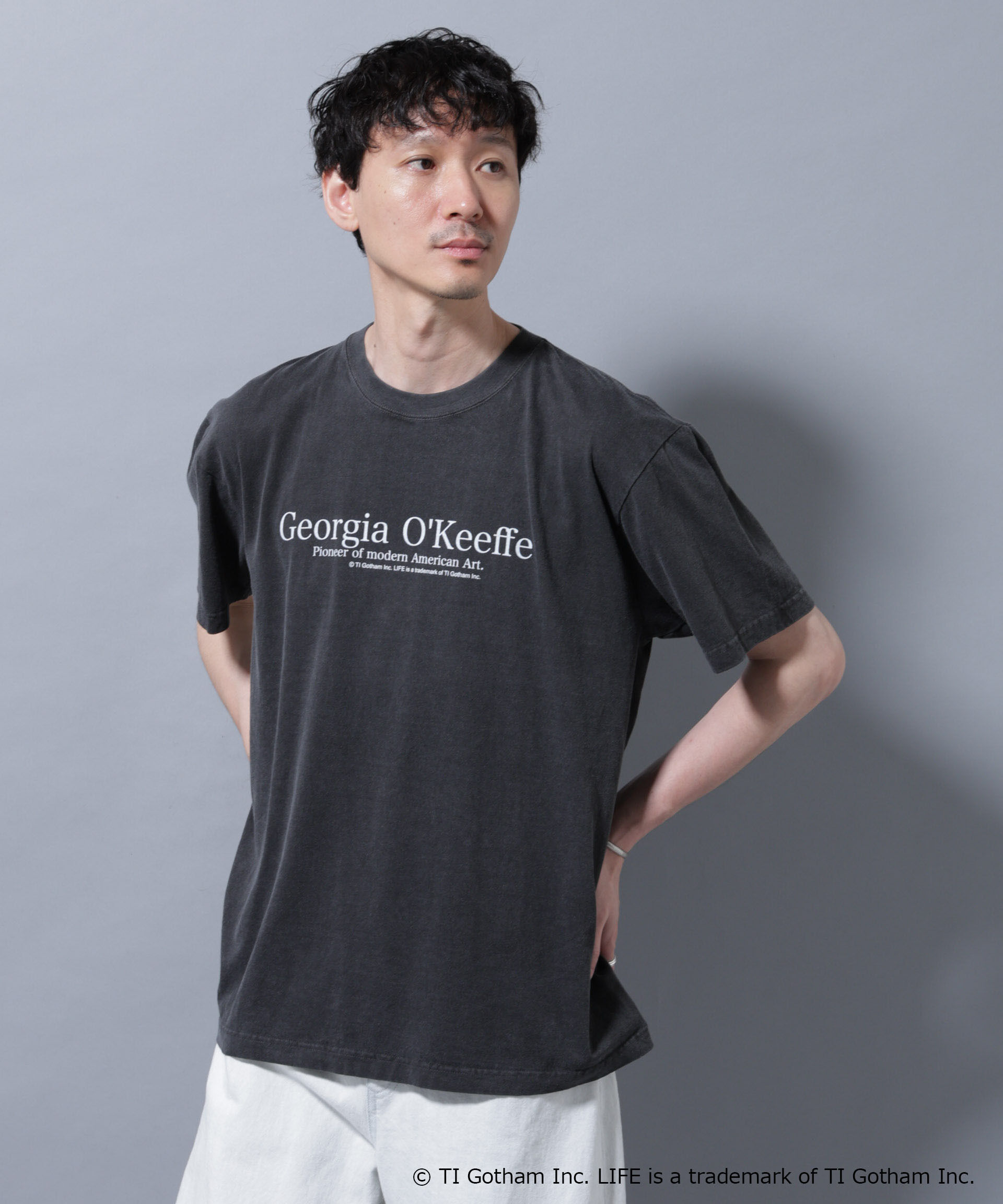 nano･universe「「着るアート」LIFE PICTURE COLLECTION フォトT 2」|Tシャツ・カットソー|ブラック