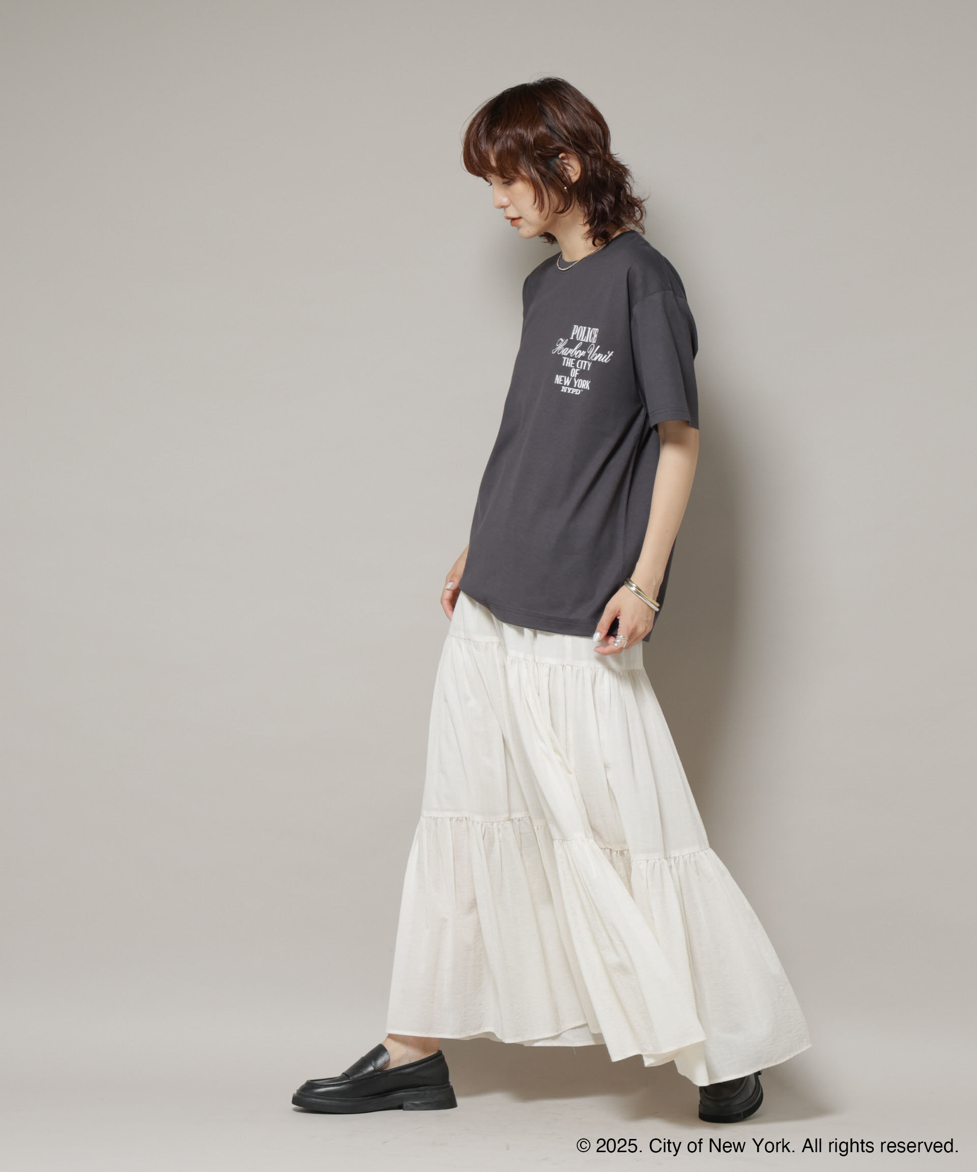 nano･universe「GOOD ROCK SPEED&times;Anti Soaked(R) 汗染み防止 NYC Tシャツ」|Tシャツ・カットソー|