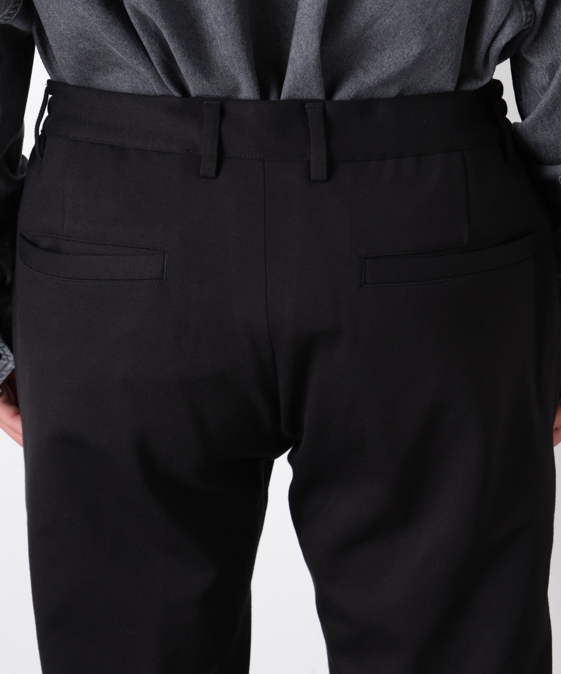 nano･universe「「モダンコンフォート」スリムイージースラックス」|チノ|