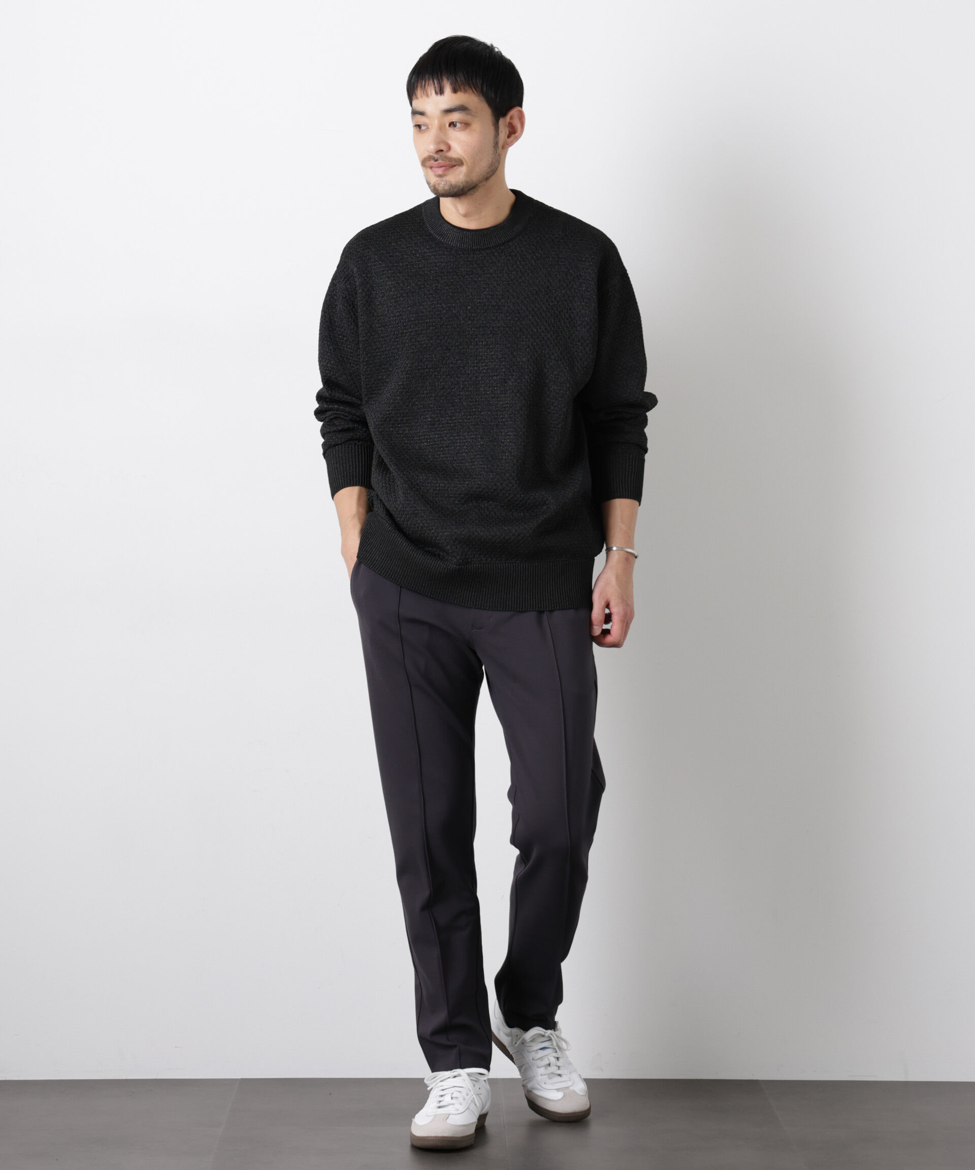 nano･universe「「モダンコンフォート」スリムイージースラックス」|チノ|