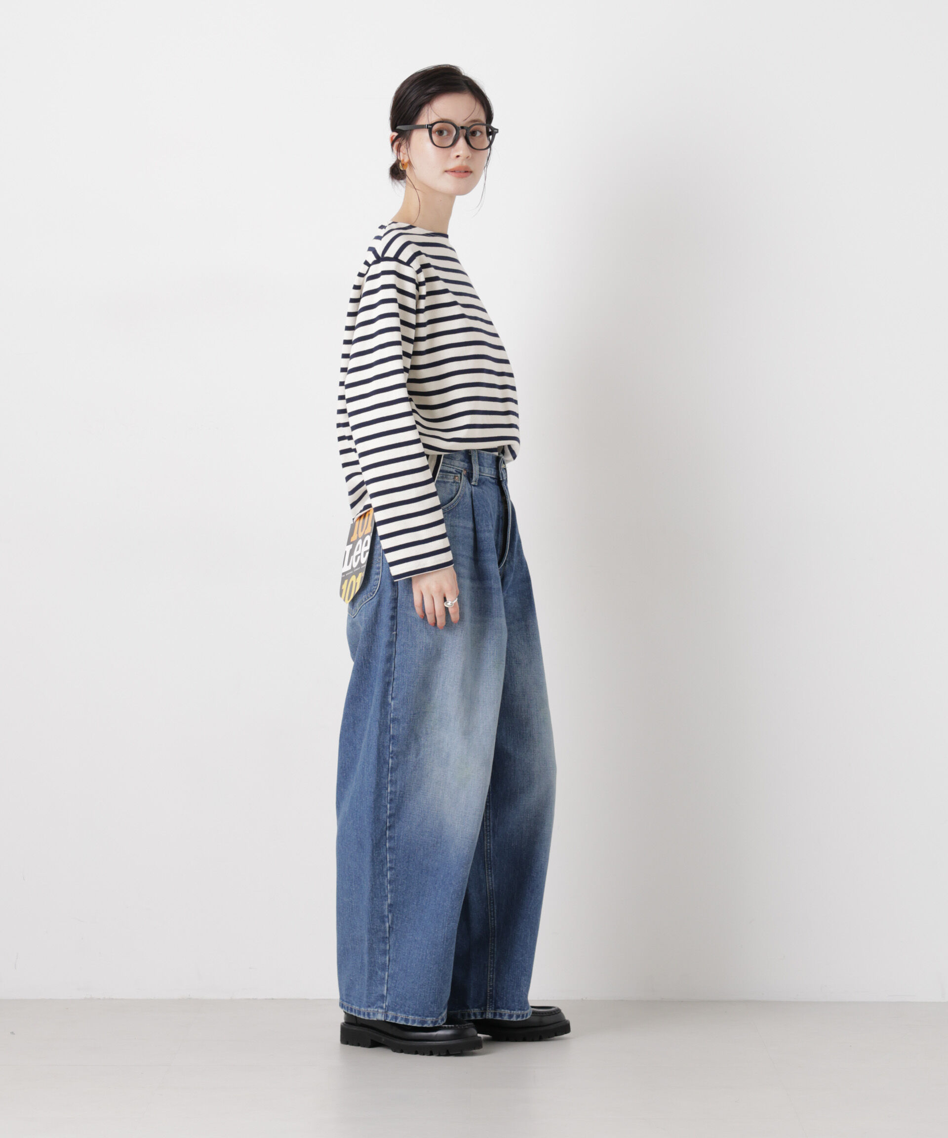 nano･universe「Lee/TUCK RIDERS PANTS」|チノ|