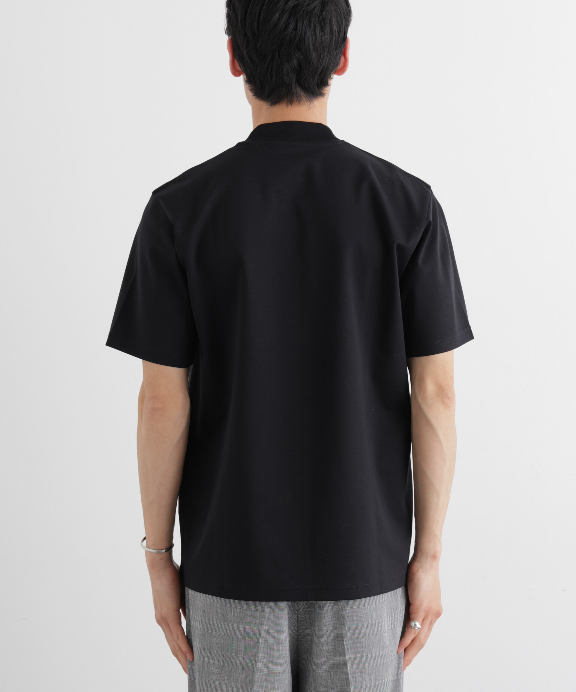 nano･universe「ジャケT(R) プレミアム クルーネック 半袖」|Tシャツ・カットソー|