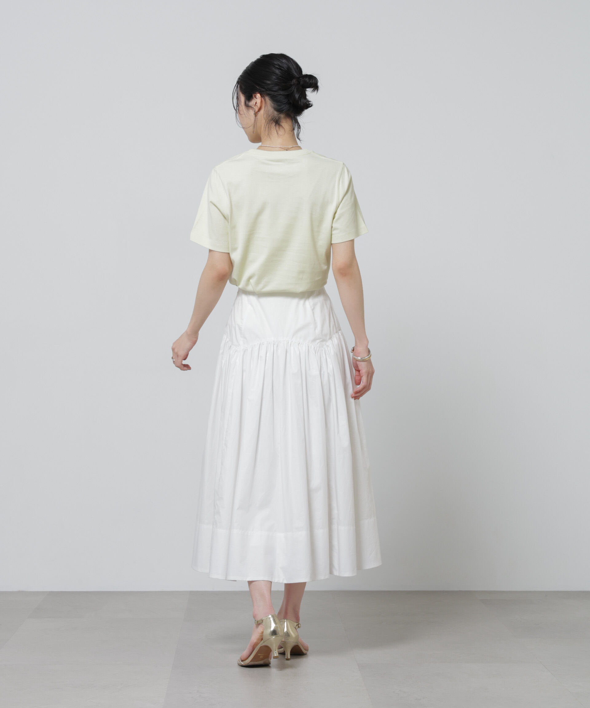 nano･universe「Anti Soaked(R) 汗染み防止カラフルクルーTシャツ」|Tシャツ・カットソー|