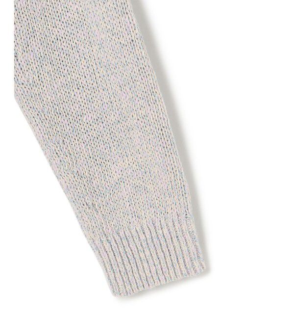 23区「【洗える】コットンルレックスリリー カラーニット」|ニット・セーター|