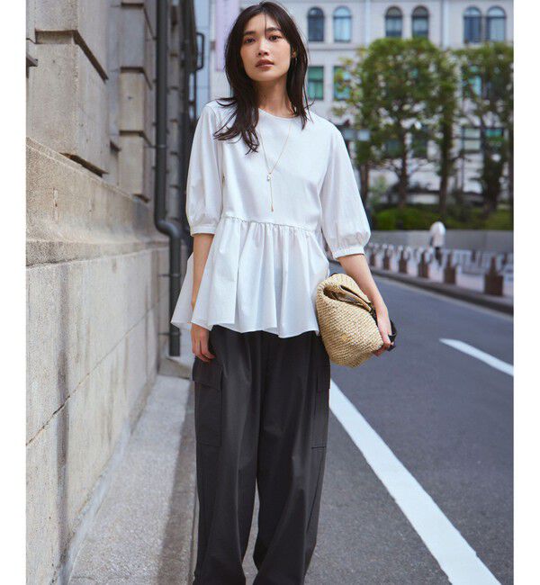 23区「【撥水加工/洗える】ナイロン2WAYストレッチ パラシュート パンツ」|その他|