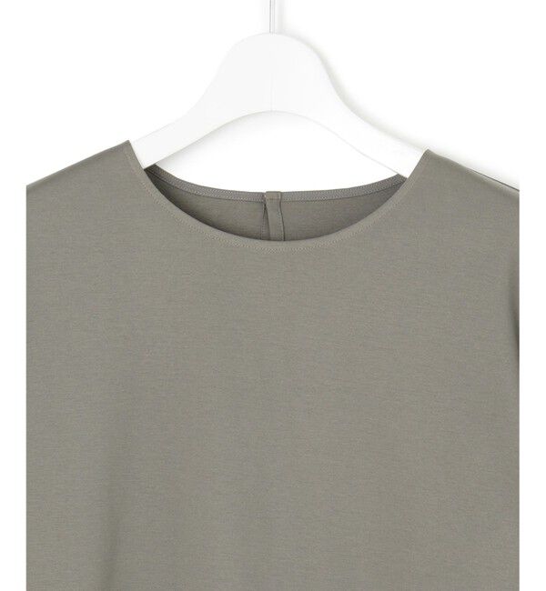 23区「【汗じみ防止/洗える】ギャザーディテール カットソー」|Tシャツ・カットソー|