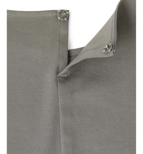 23区「【汗じみ防止/洗える】ギャザーディテール カットソー」|Tシャツ・カットソー|