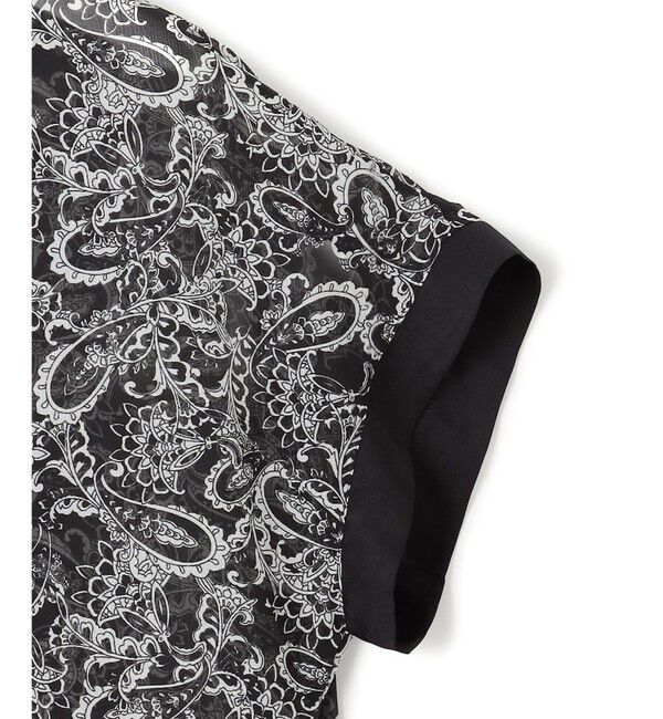 23区「【一部店舗限定/速乾性/洗える】モノトーンプリント ワンピース」|ワンピース|