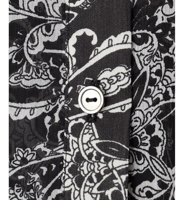 23区「【一部店舗限定/速乾性/洗える】モノトーンプリント ワンピース」|ワンピース|