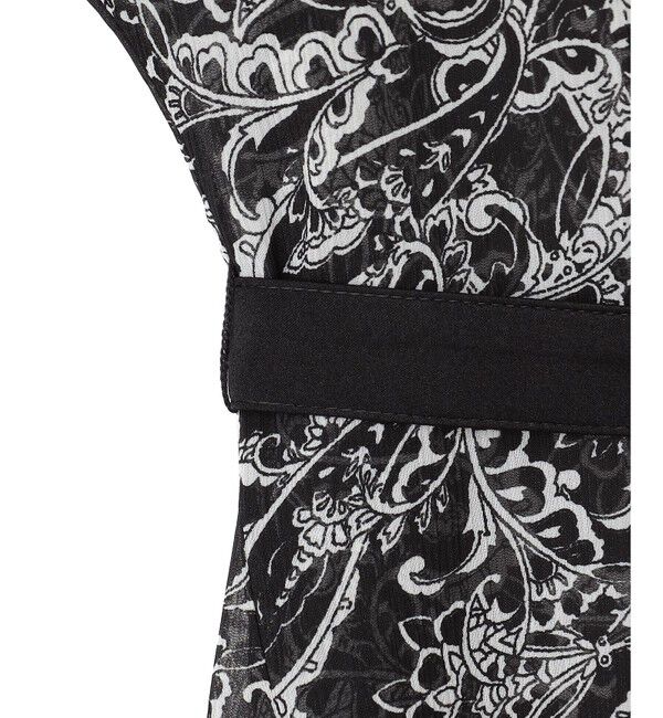 23区「【一部店舗限定/速乾性/洗える】モノトーンプリント ワンピース」|ワンピース|