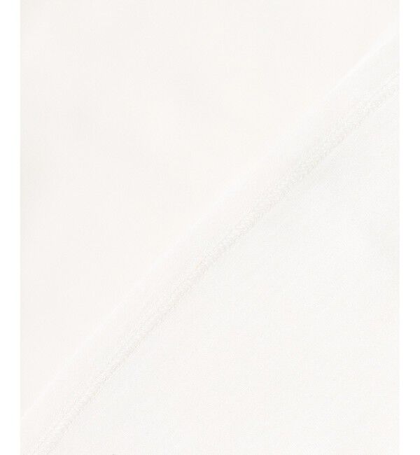 23区「【洗える】シルキーデシン バーアクセント ブラウス」|Tシャツ・カットソー|