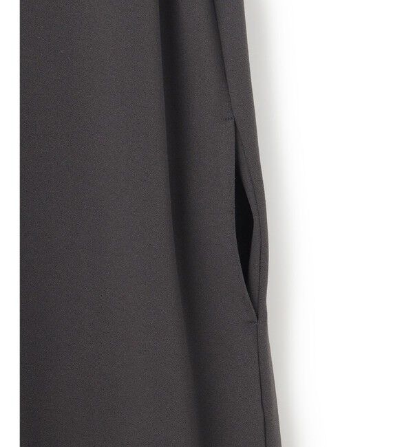 23区「ダブルフェイスジャージー Iラインワンピース」|ドレス|