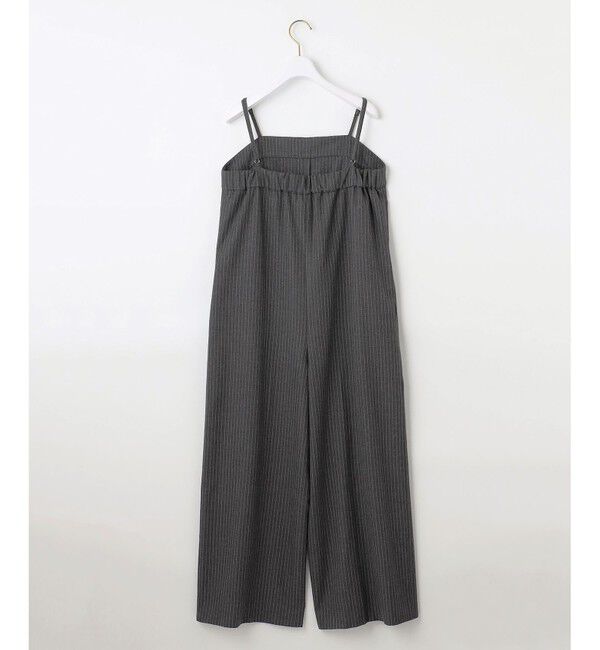 any SiS「【洗える】起毛ストライプ ロンパース」|オールインワン|