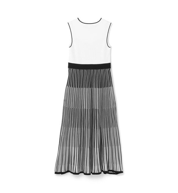 Diagram「バイカラーシアーニットワンピース」|ワンピース|