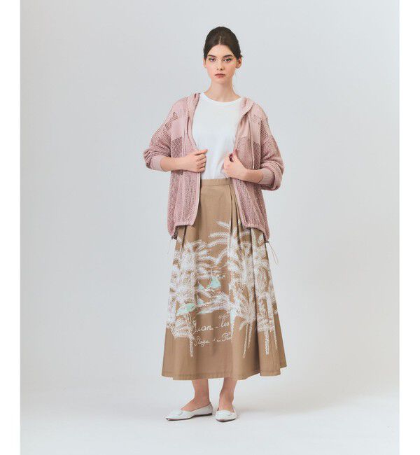 Grace Class「ボーダーメッシュフーディ」|パーカー|