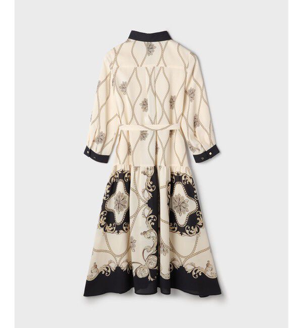 Grace Class「スカーフプリントシャツワンピース」|ワンピース|