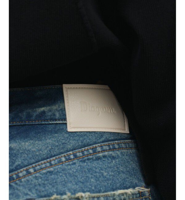 Diagram「ワイドストレートデニムパンツ」|デニム|