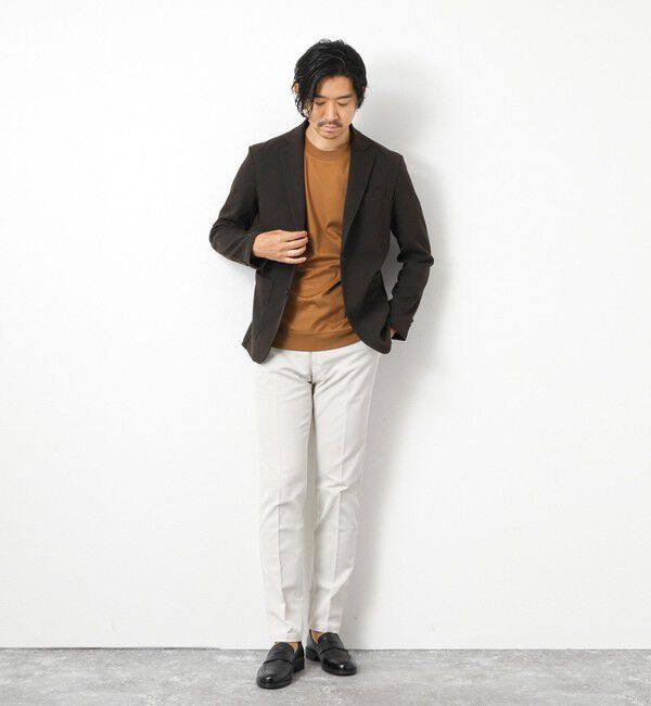 NOLLEY'S goodman「《ビジカジ/セットアップ対応》【尾州】先染めハニカムイージーJK 25AW」|テーラードジャケット|