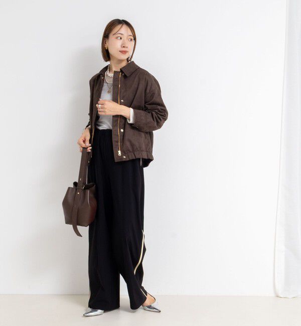 NOLLEY'S sophi「ウォッシャブルサイドライントリコットパンツ」|その他|