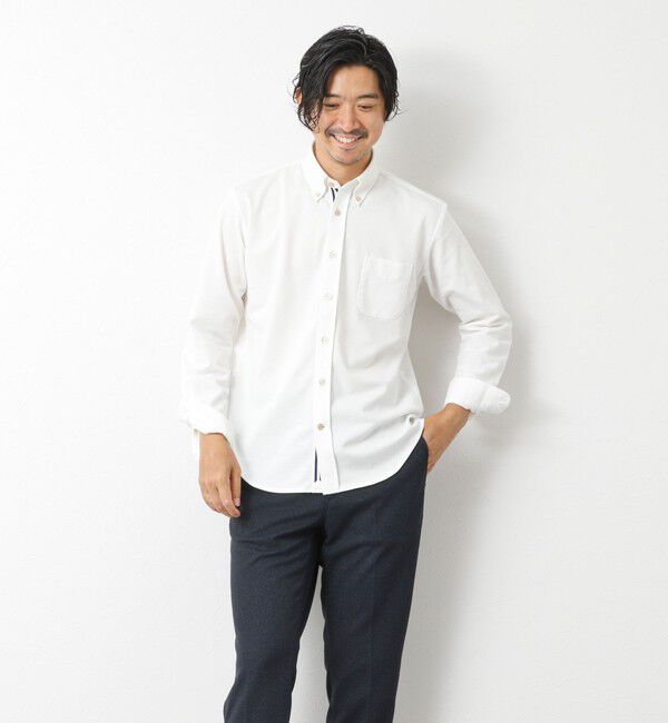 NOLLEY'S goodman「《ビジカジ対応》【ALBINI】吸水速乾テープBD 25AW」|シャツ・ブラウス|