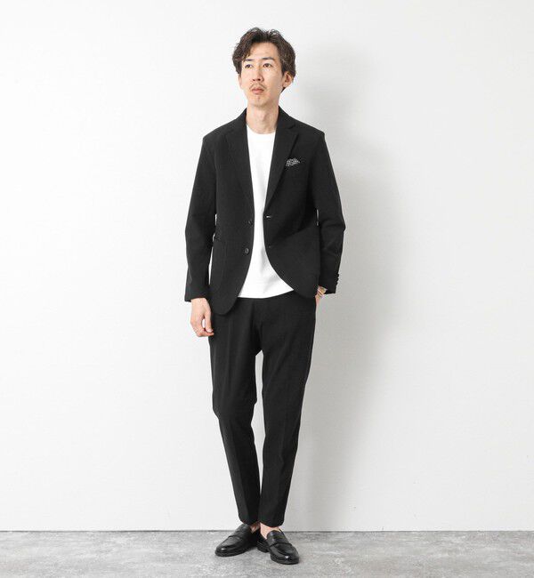 NOLLEY'S goodman「《ビジカジ/セットアップ対応》トリコットコーデュロイ ストレッチ イージーJK 25AW」|テーラードジャケット|