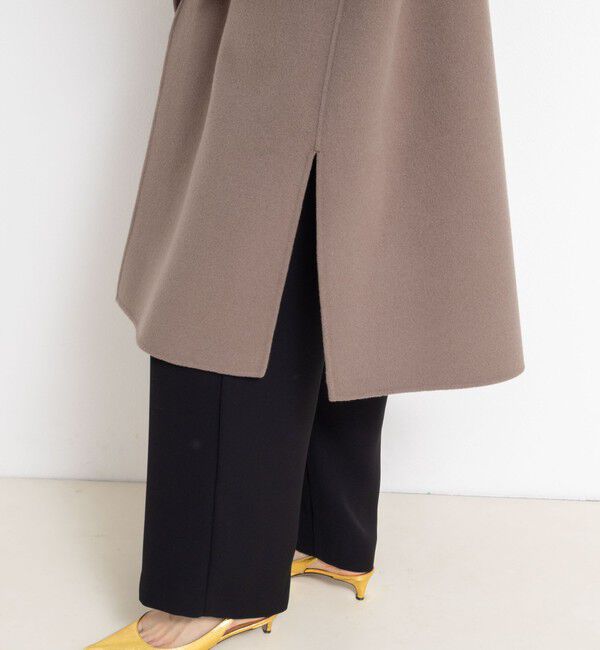 NOLLEY'S sophi「SUPER140リバーステンカラーコート」|ステンカラーコート|