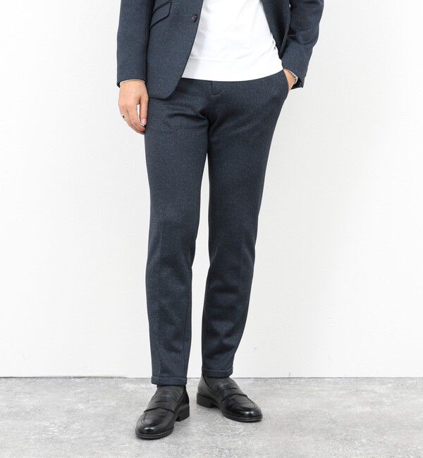 Stutostein「《ビジカジ/セットアップ対応》CORDURA 裏起毛ストレッチパンツ 25AW」|チノ|