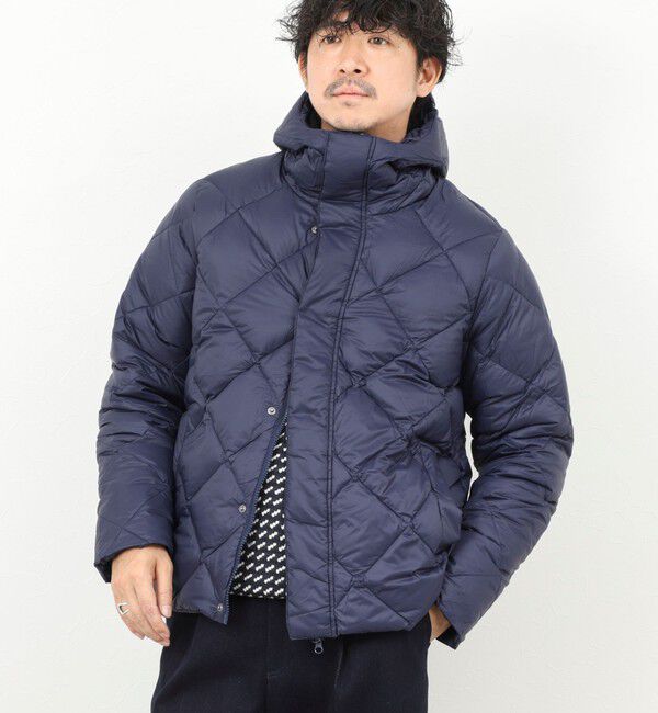 NOLLEY'S goodman「【TAION/タイオン】CITY PACKABLE HOOD DOWN JKT 25AW」|ダウン|ネイビー