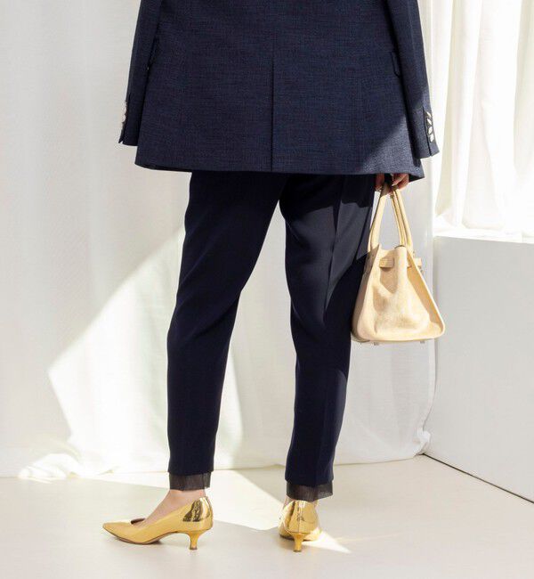 NOLLEY'S「《セットアップ対応》ウォッシャブルダブルクロススリムパンツ」|その他|