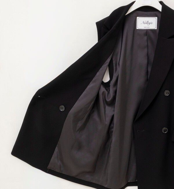 NOLLEY'S「《セットアップ対応》ウォッシャブルダブルクロスジレ」|ベスト・ジレ|