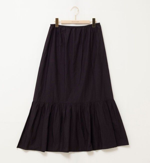 NOLLEY'S sophi「【MARILYN MOON】sheer starched cotton lace tieredスカート」|フレア|