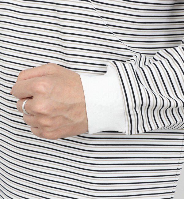 NOLLEY'S goodman「シルケットボーダーロンＴ 26SS」|Tシャツ・カットソー|