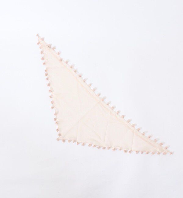 NOLLEY'S「【CITRUS/シトラス】POMPOMトライアングルストール」|ストール|