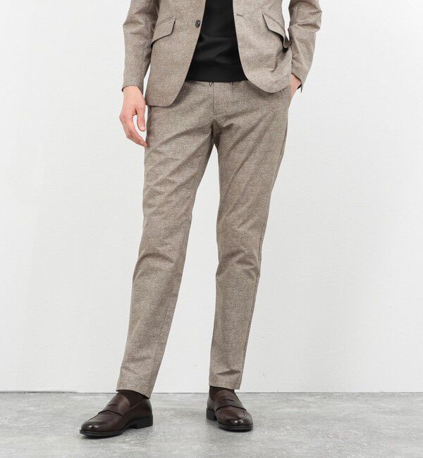 NOLLEY'S goodman「《ビジカジ/セットアップ対応》COOLDOTS クールドッツ イージーパンツ 26SS」|チノ|