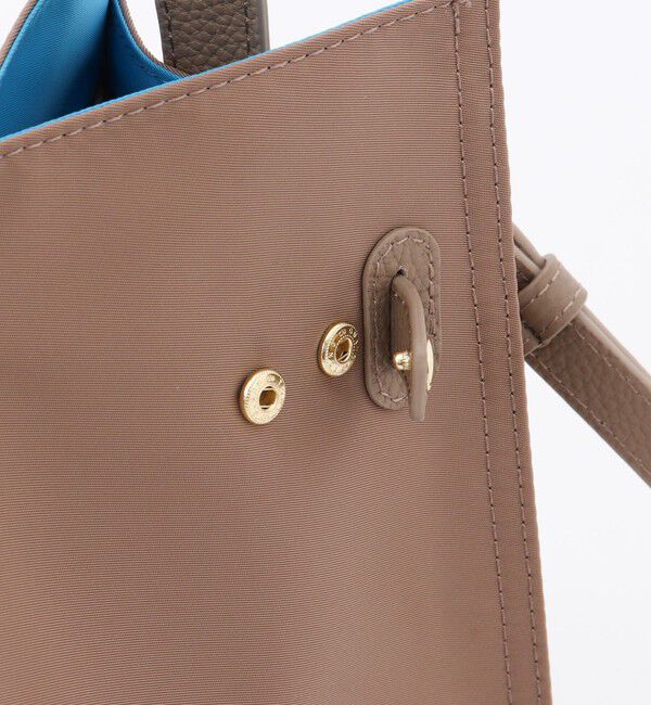 NOLLEY'S「HINERIナイロンスクエアバッグM」|トートバッグ|