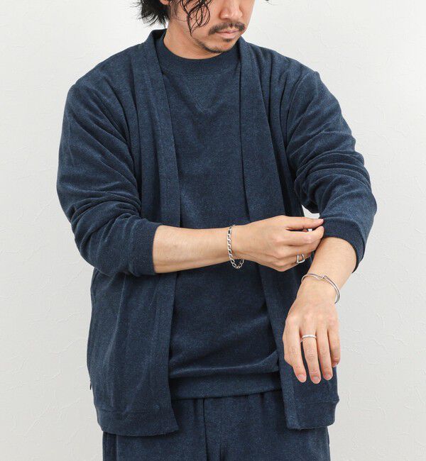 NOLLEY'S goodman「《セットアップ対応》ボタンレス パイルカーディガン 26SS」|カーディガン|