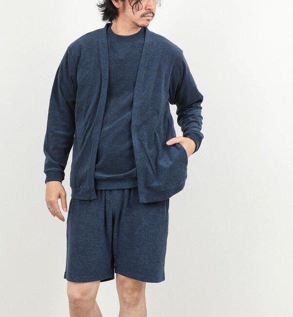 NOLLEY'S goodman「《セットアップ対応》ボタンレス パイルカーディガン 26SS」|カーディガン|