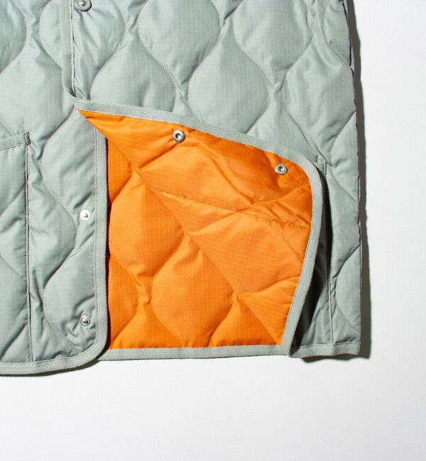 GLOSTER「【TAION/タイオン】GLOSTER別注 ミリタリーライナージャケット ノーカラーMA-1 M65」|ダウン|