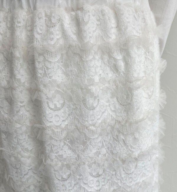 fredy emue「起毛レースタイトスカート」|スカート|