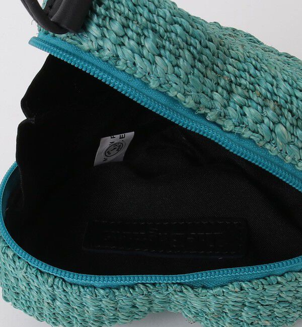 fredy emue「【BAGMATI/バグマティ】アバカハートポシェットバッグ」|かごバッグ|