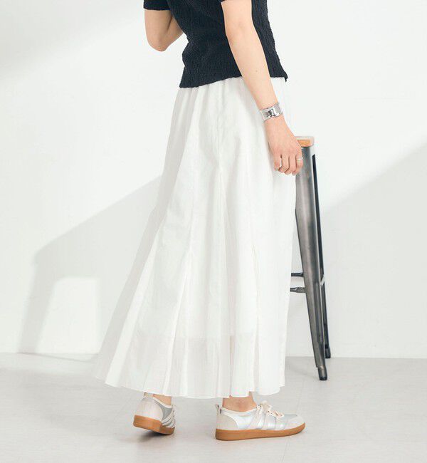 fredy emue「COTTONマチ付きギャザースカート」|スカート|