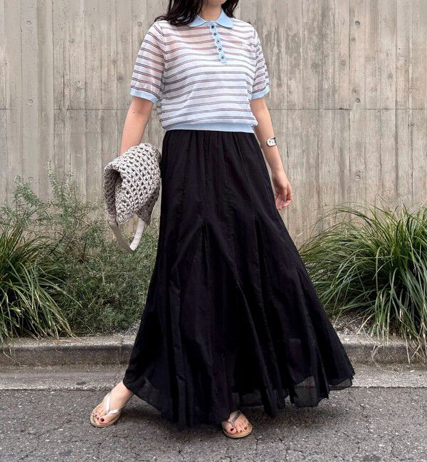 fredy emue「COTTONマチ付きギャザースカート」|スカート|