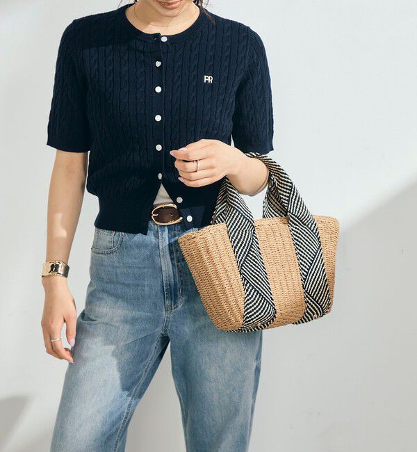 fredy emue「ラメテープハンドルカゴバッグ」|かごバッグ|