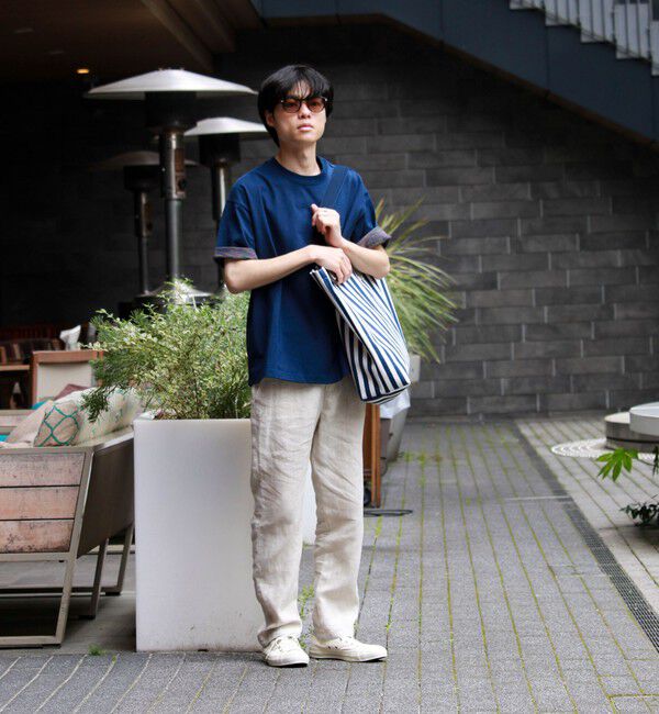 GLOSTER「【リネン100％/夏の定番】リネンイージーパンツ」|チノ|