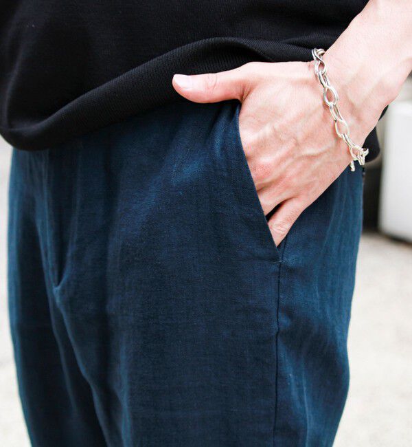 GLOSTER「【リネン100％/夏の定番】リネンイージーパンツ」|チノ|