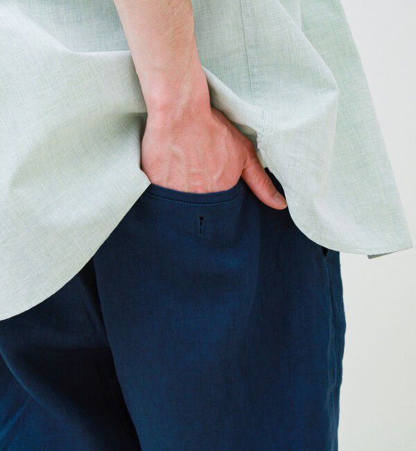 GLOSTER「【リネン100％/夏の定番】リネンイージーパンツ」|チノ|